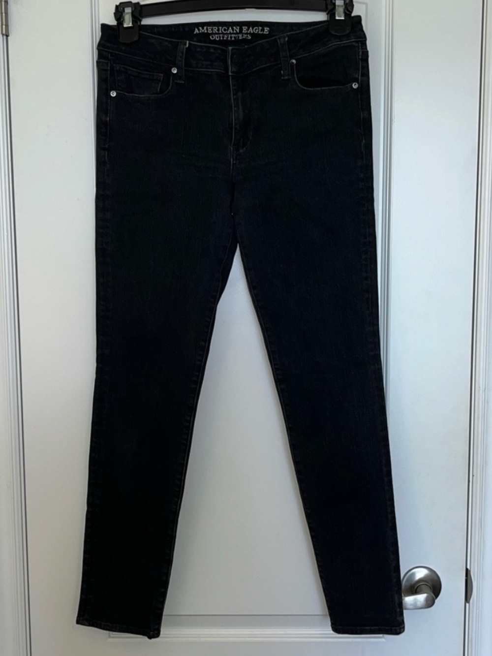 2/$40 American Eagle Outfitters Black Women's Skinny Jeans Size 10